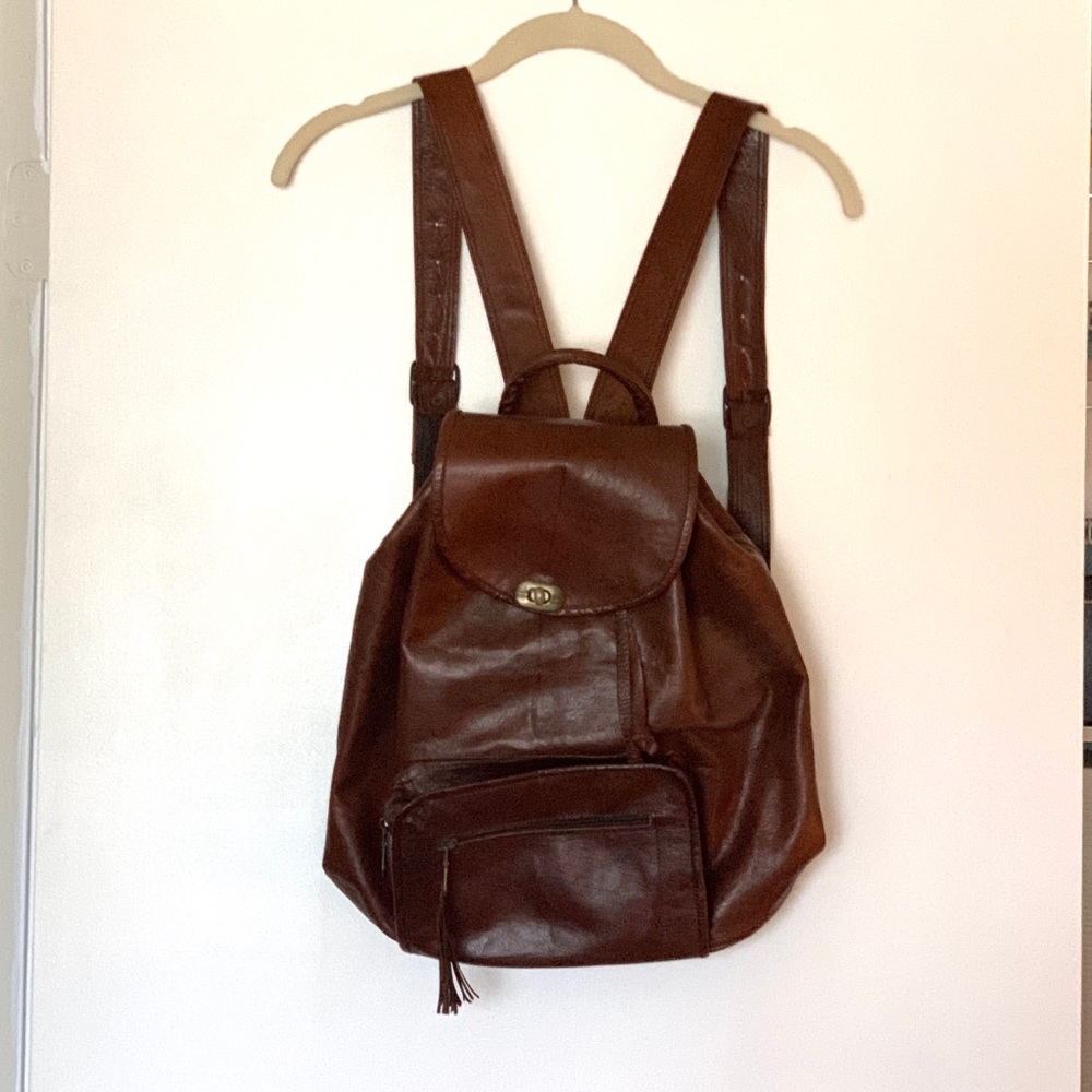 Leather Backpack - Picture 2 of 10